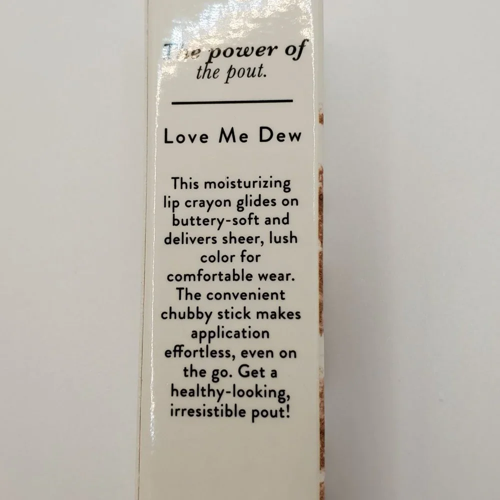 Laura Geller Love Me Dew Moisturizing Lip Crayon MAEBERRIE Full Size NEW - Picture 15 of 16